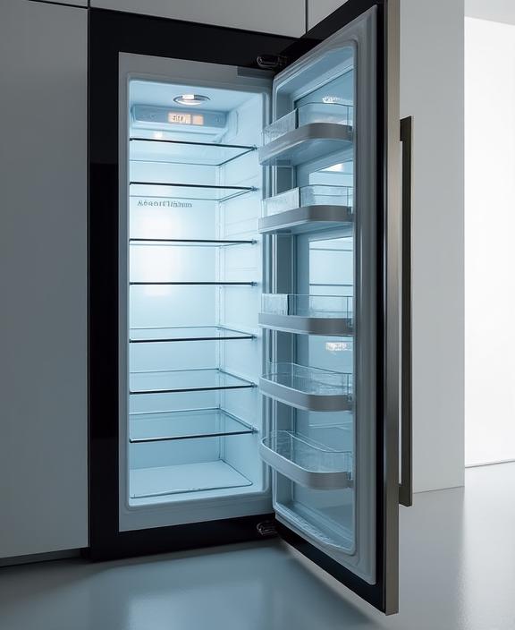 Eleganter Einbaukühlschrank von Alpen Glühen